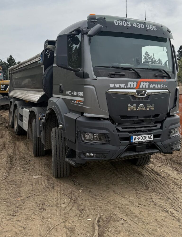 Sklápač MAN TGS 8×8